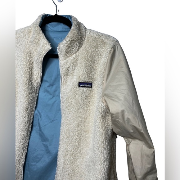 Girls Patagonia Reversible Coat Size XL/14 - Picture 3 of 9